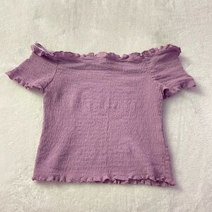 off the shoulder summer top